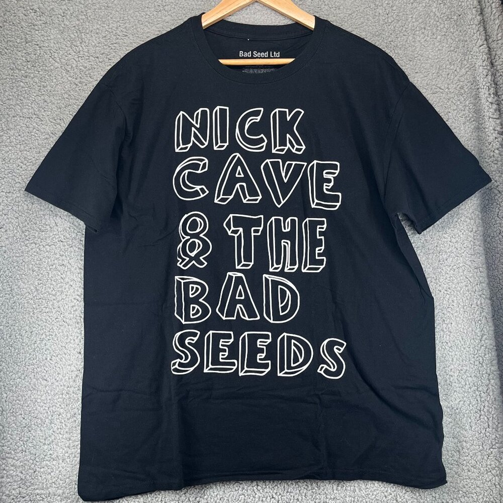 2017 Nick Cave and The Bad Seeds Official Tour T-Shirt Unisex size XL